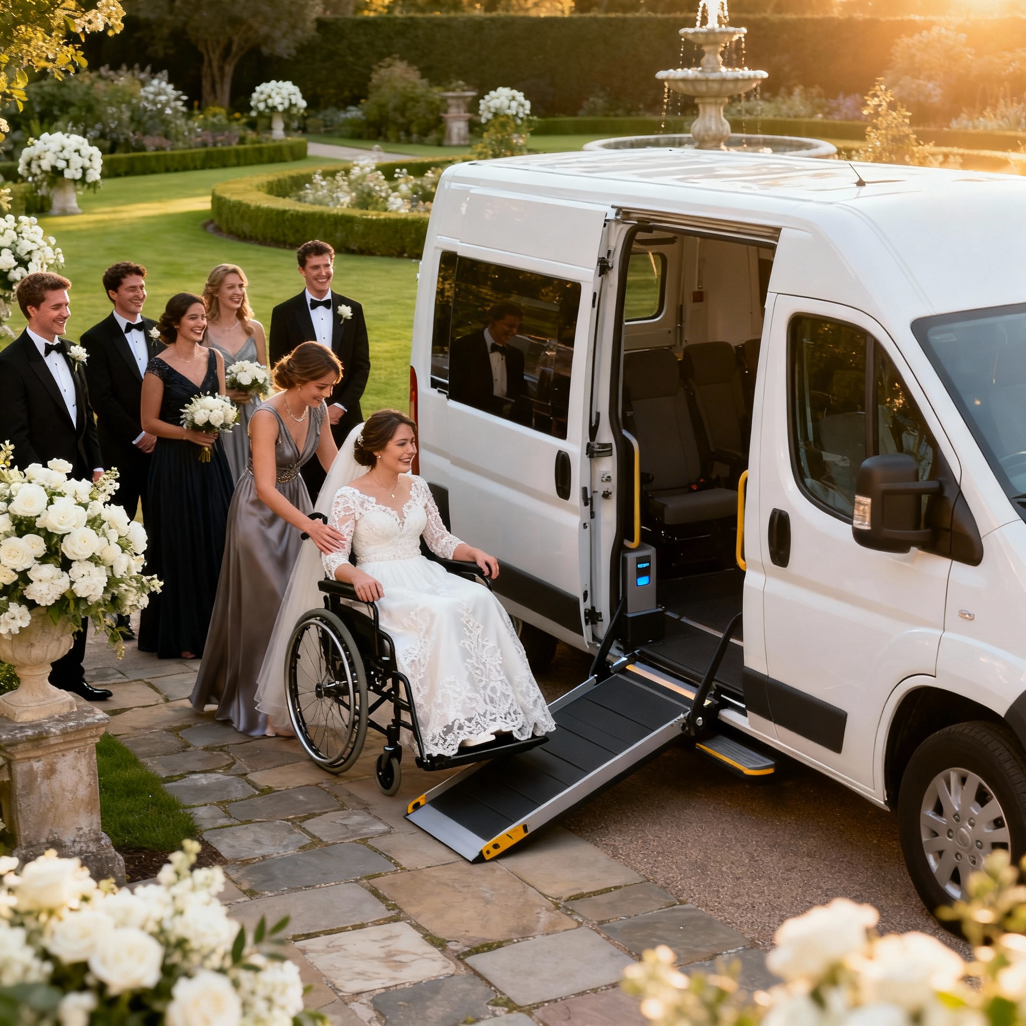 Wedding accessible transport
