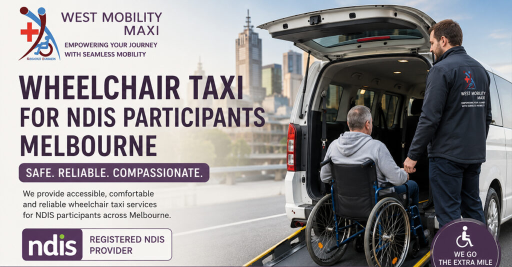 wheelchair taxi for NDIS participants