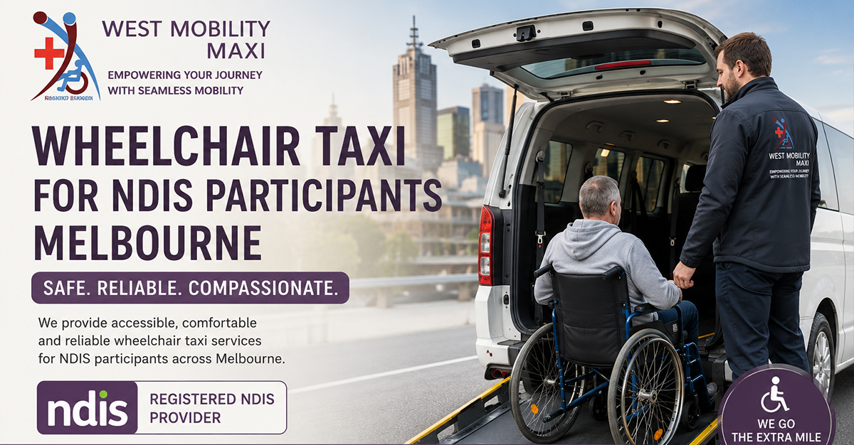 wheelchair taxi for NDIS participants
