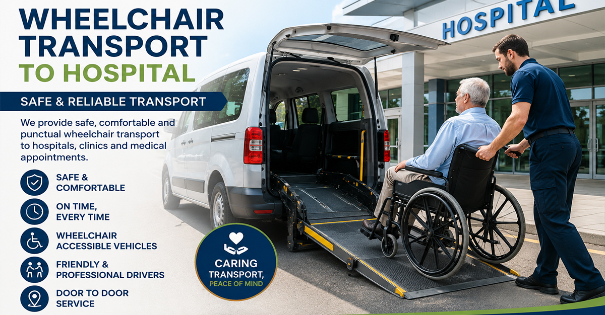 Wheelchair Transport to Hospital