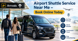 airport shuttle service near me