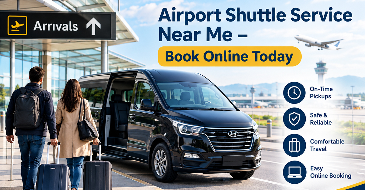 airport shuttle service near me